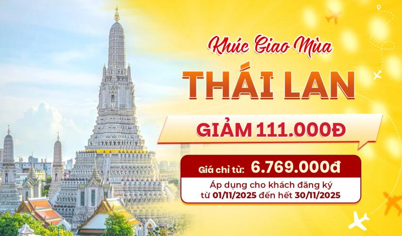 Tour du lịch Thái Lan