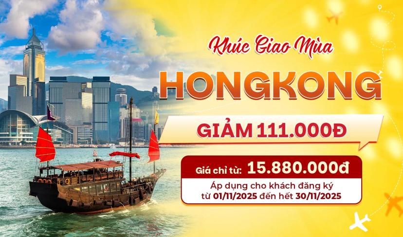 Tour du lịch Hong Kong