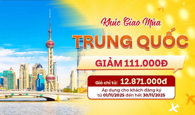 Tour du lịch Trung Quốc