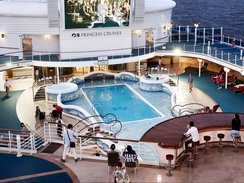 Các hoạt động trên Du Thuyền DIAMOND PRINCESS