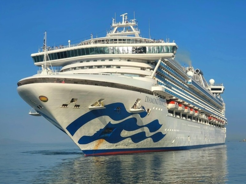 Du Thuyền DIAMOND PRINCESS (ảnh sưu tầm)