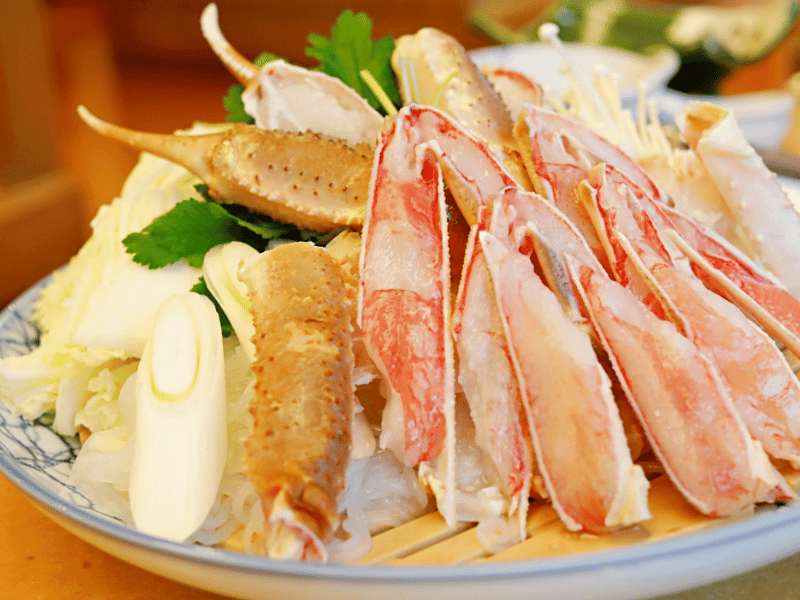 Cua món ăn mùa đông của người Nhật