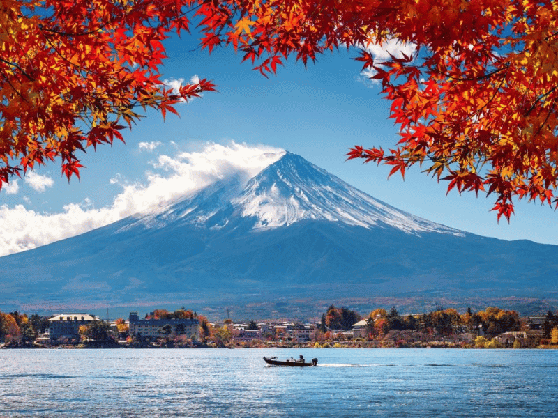  Núi Phú Sĩ tại du lịch Nhật Bản tháng 12