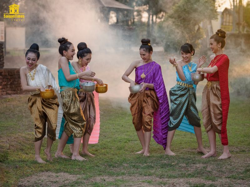 Lễ hội Songkran trong Tour du lịch Thái Lan