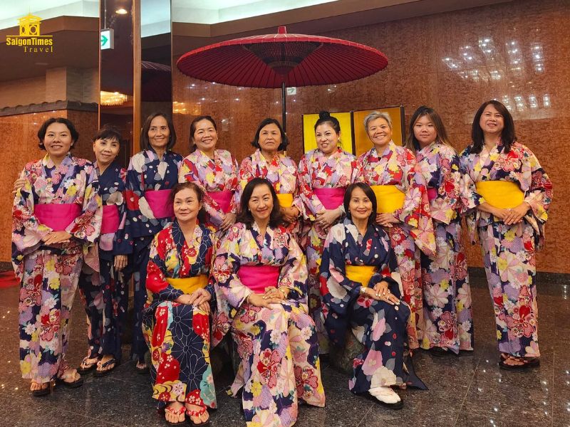 Trang phục Kimono truyền thống của người Nhật