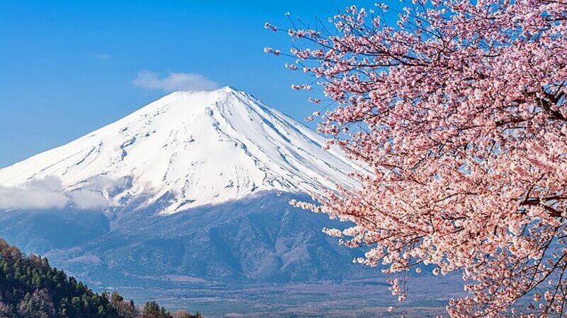 Núi Phú Sỹ ở Nhật Bản 