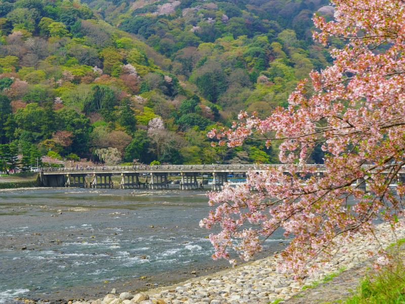 Cầu Togetsukyo - “Cầu Ngắm Trăng” - Tour du lịch Nhật Bản 3 ngày 2 đêm