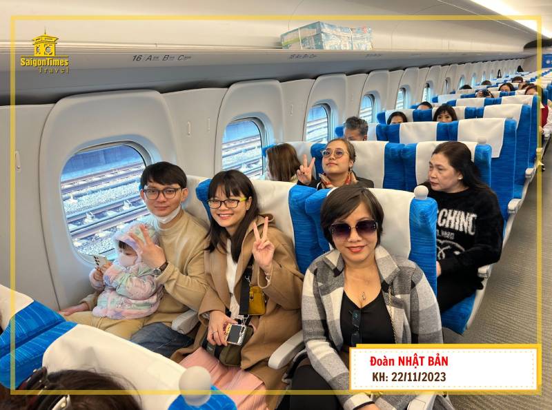 Đoàn đi du lịch Nhật Bản ngày 22/11/2023 Saigontimes Travel