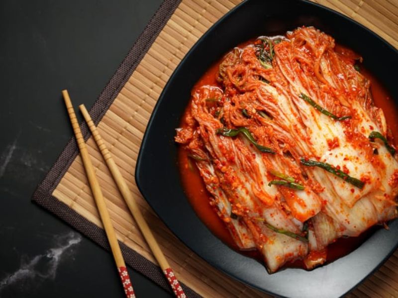 Kim chi - Món ăn được ưa chuộng vào mùa thu - Đi du lịch Hàn Quốc mùa nào đẹp nhất