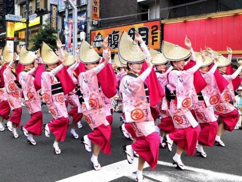 Lễ hội Awa Odori Matsuri - Lễ hội mùa hè Nhật Bản