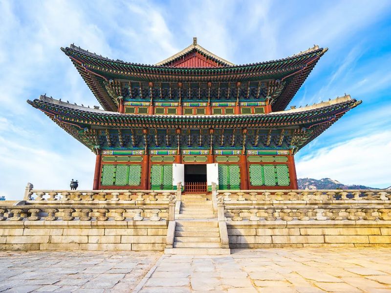 Cung điện Gyeongbokgung với kiến trúc tuyệt đẹp - Tour du lịch Hàn Quốc mùa thu