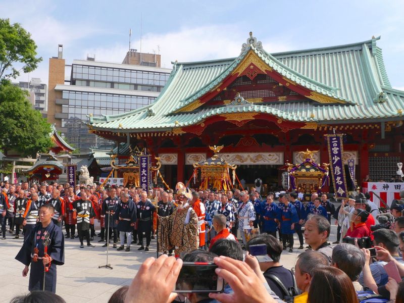 Lễ hội Kanda - du lịch Nhật Bản tháng 5 
