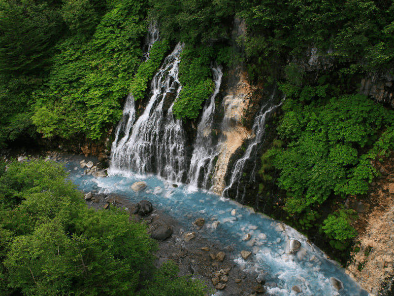 Thác Shirahige Hokkaido