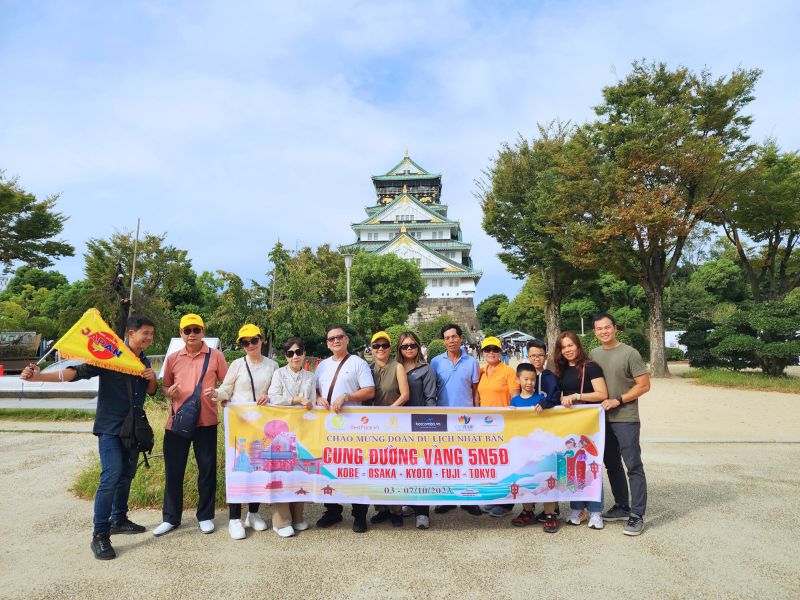 Đoàn du lịch Nhật Bản cùng SaigonTimes Travel