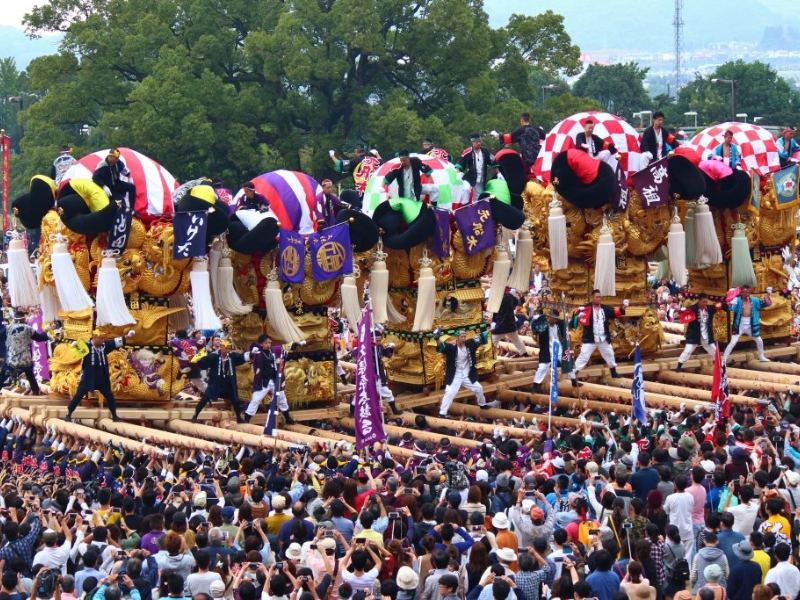 Lễ hội Niihama Taiko - Du lịch Nhật Bản tháng 10