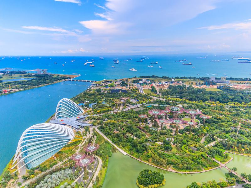 Singapore từ trên cao - Tour du lịch Singapore 3 ngày 2 đêm