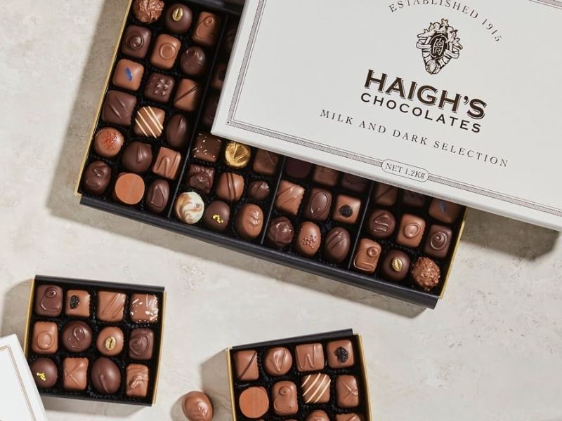 Haigh's Chocolate thương hiệu socola nổi tiếng tại Melbourne