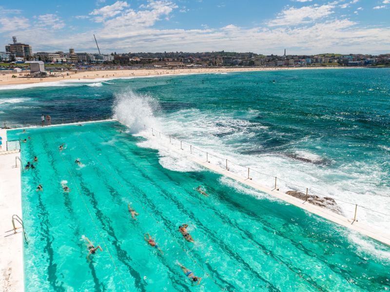 Bãi biển Bondi - Tour du lịch Sydney Úc