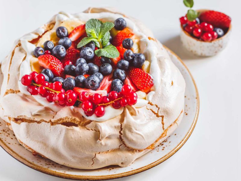 Bánh Pavlova một kiệt tác ngọt ngào từ Úc