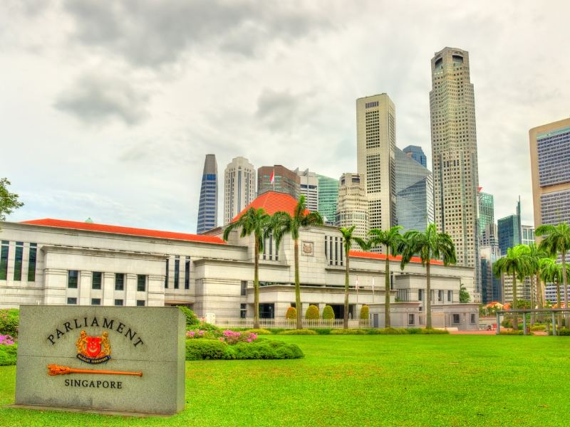 Parliament House tòa nhà quốc hội tour Singapore 4 ngày 3 đêm