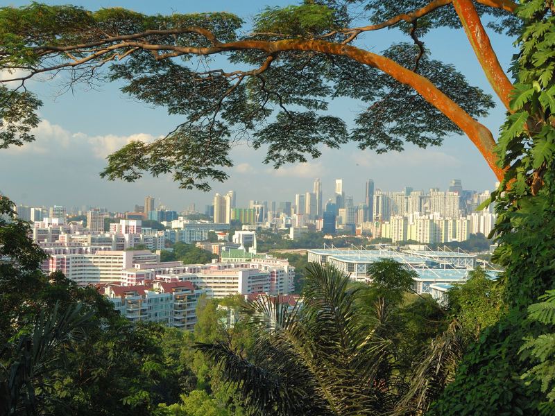 Đỉnh núi Mount Faber tour Singapore 4 ngày 3 đêm 