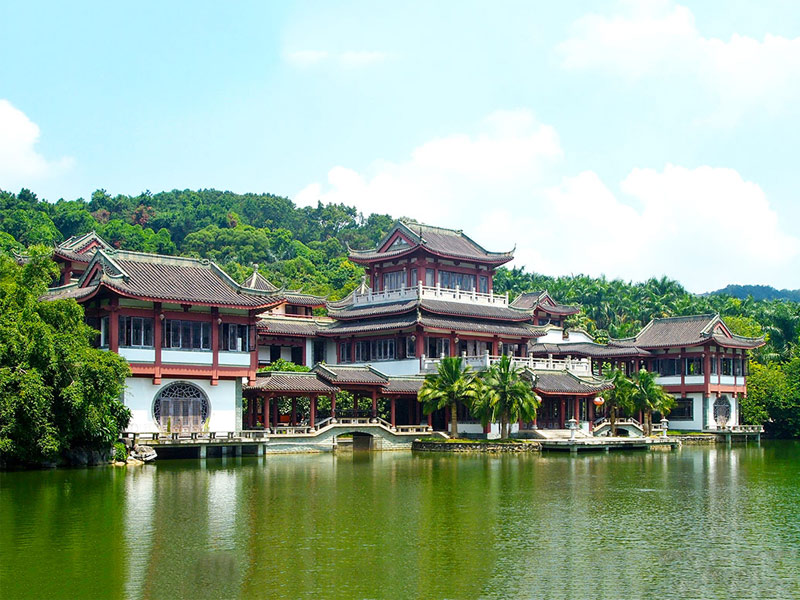 Công viên Thanh Tú Sơn thuộc Thành Đô Trung Quốc