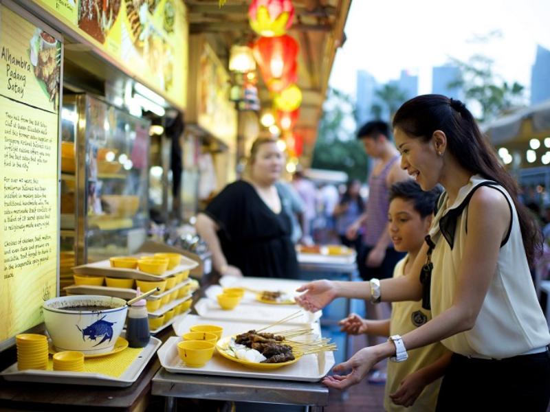 Tour ăn uống Singapore