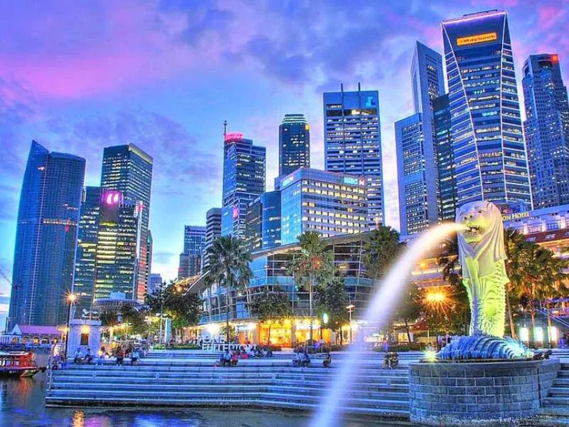 Merlion - địa điểm du lịch Singapore