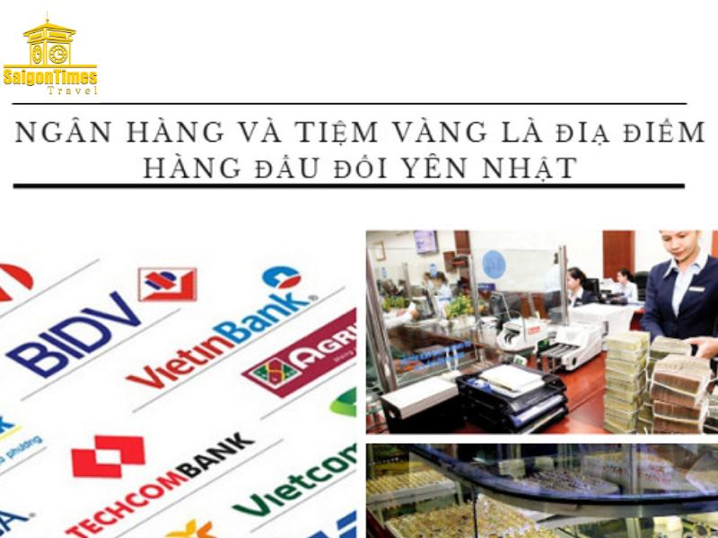 Ngân hàng đổi tiền Nhật