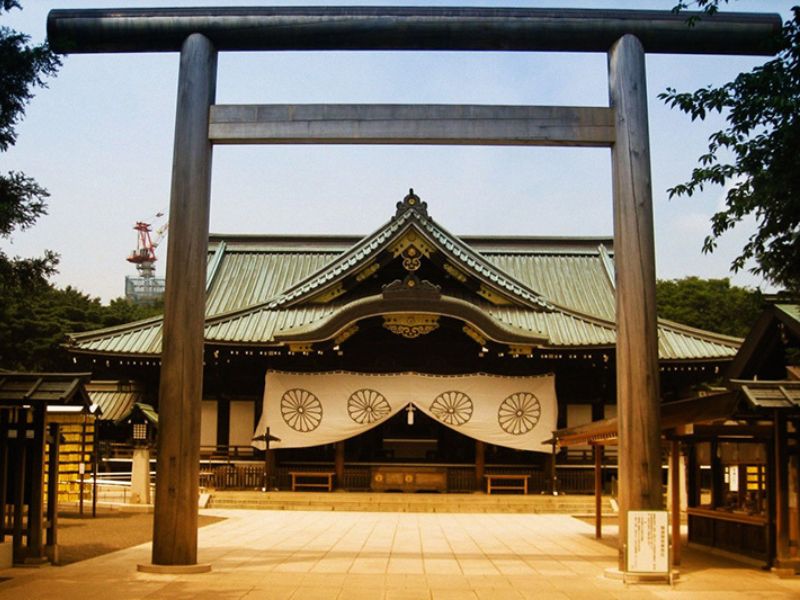 Đền Yasukuni - hoàng cung nhật bản