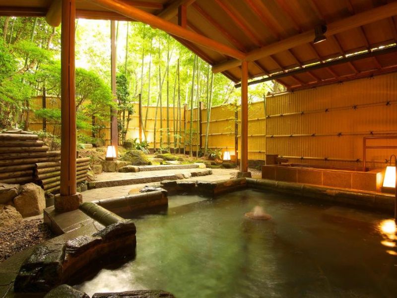 Arima Onsen có nguồn nước nóng ngầm tự nhiên - hyogo nhật bản