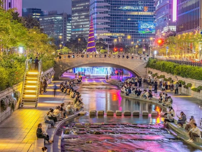 Cheonggyecheon - Lịch trình du lịch Hàn quốc