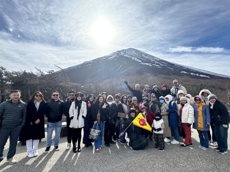 Đoàn du lịch Saigontimes Travel khám phá núi Phú Sĩ - Biểu tượng Nhật Bản - từ việt nam sang nhật bao nhiêu tiếng