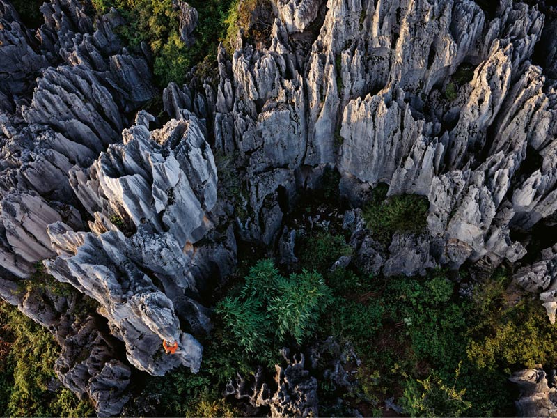 Thiên nhiên hùng vĩ tại Côn Minh Trung Quốc