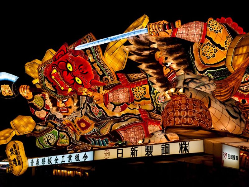 Lễ hội Nebuta Matsuri đặc sắc - tohoku nhật bản