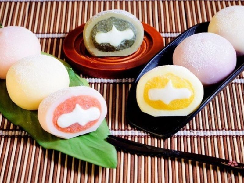 Bánh gạo mochi Nara Nhật Bản