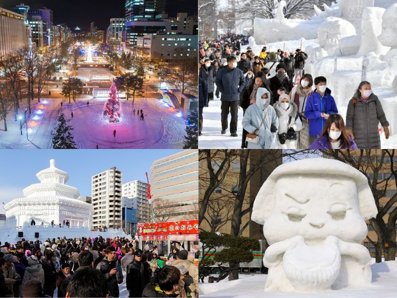 lễ hội tuyết sapporo