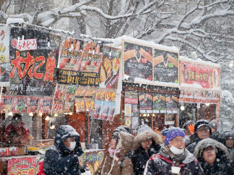 lễ hội tuyết sapporo