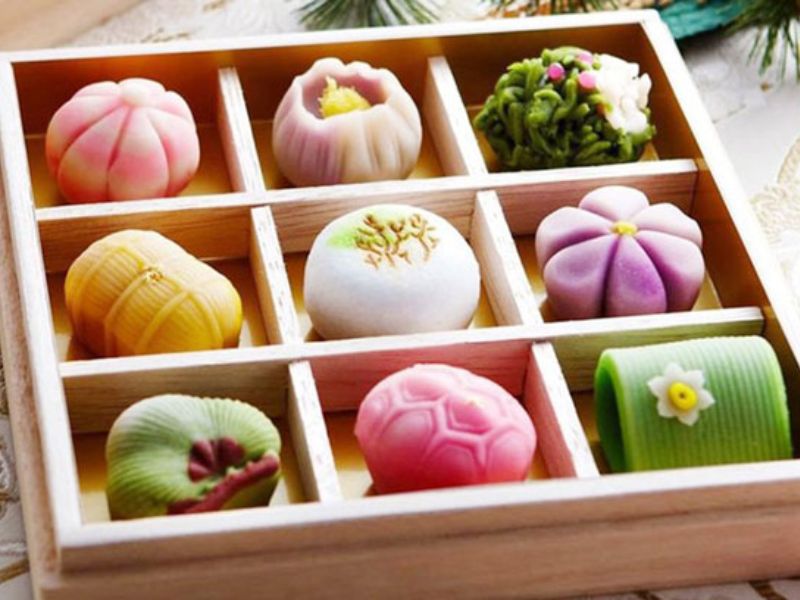 Bánh mochi Nhật Bản Chubu Nhật Bản