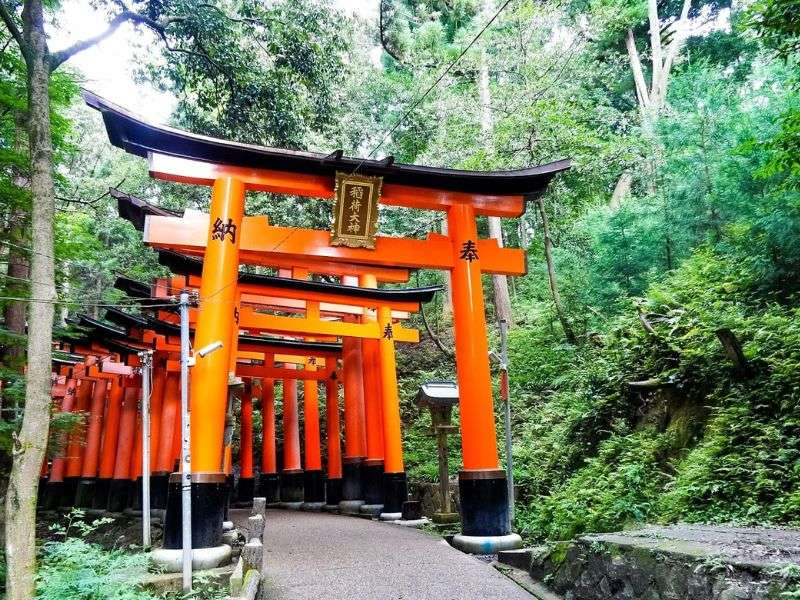 Đền cổ Fushimi Inari Taisha - địa điểm du lịch Nhật Bản