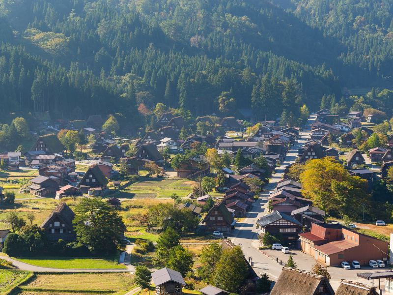 Vẻ đẹp Làng cổ Shirakawago - Di sản văn hóa Nhật Bản