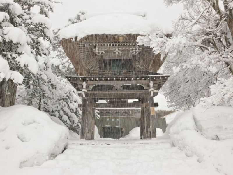 Đền Myozenji - Làng cổ Shirakawago