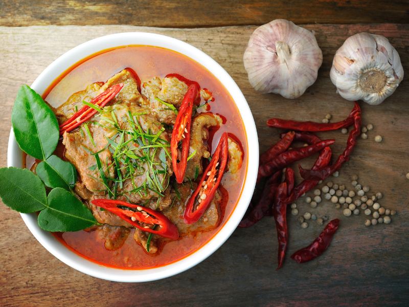 Thịt lợn Panang (Pork Panang) đặc sản thái lan 