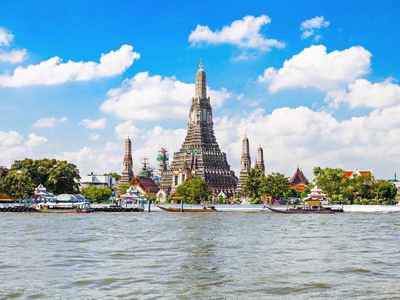 Chùa Wat Arun du lịch thái lan tháng 12