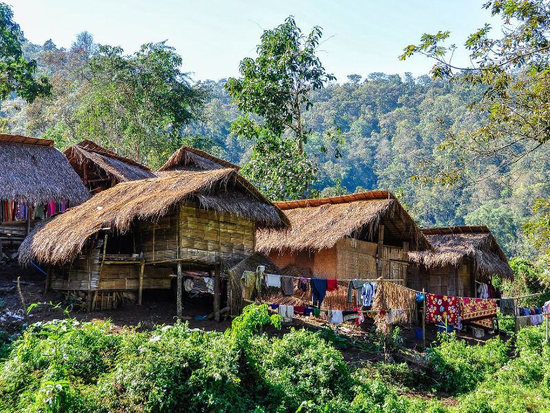 Làng cổ dài Chiang Mai