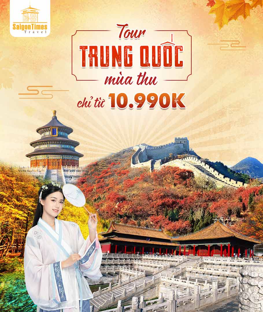 tour du lịch Trung Quốc mùa thu