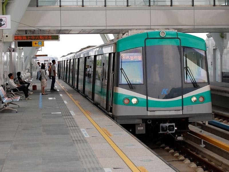 Tàu điện ngầm MRT Đài Loan - Du lịch Đài Loan tháng 10