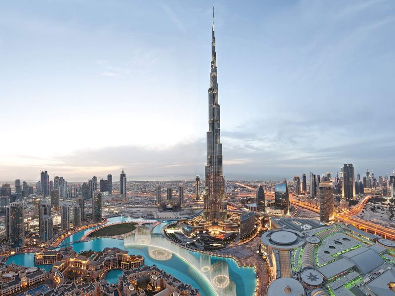 Tòa nhà Burj Khalifa - Du lịch Dubai tháng 12