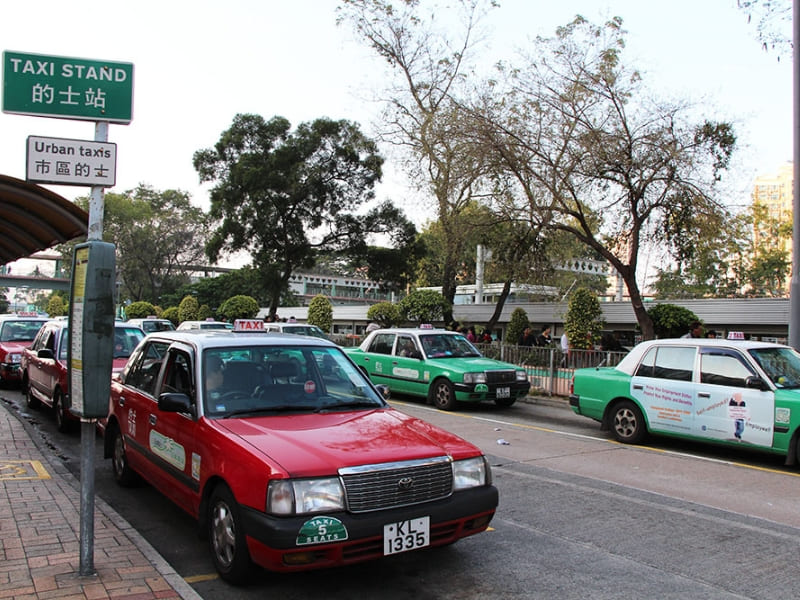 Xe taxi Hong Kong - Du lịch Hong Kong tháng 11