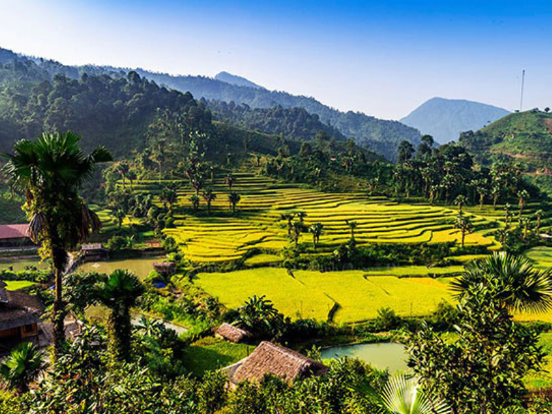 Khung cảnh mùa thu tại Hà Bắc 